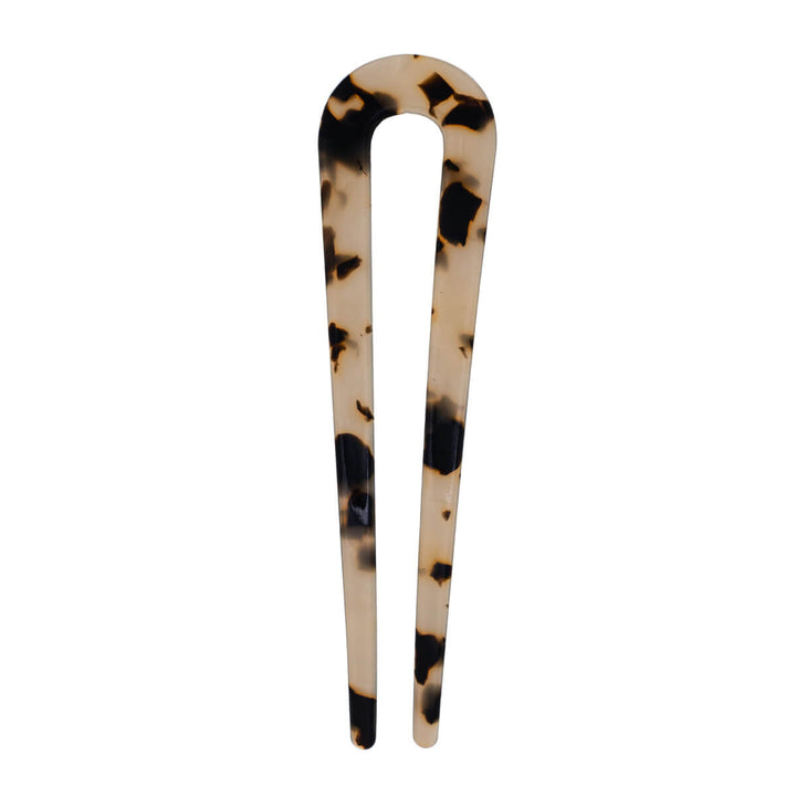 Flexibel plast French hair pin andefattig hårnål 11cm