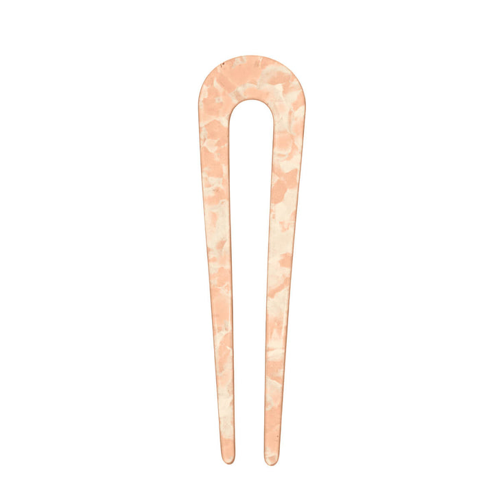 Flexibel plast French hair pin andefattig hårnål 11cm