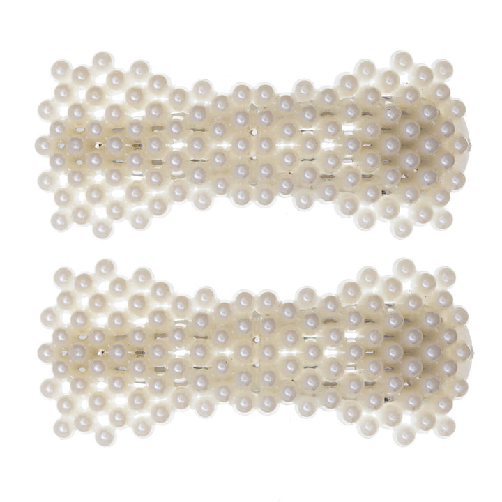 Slips med pärlor, klick-klack, 2 st.