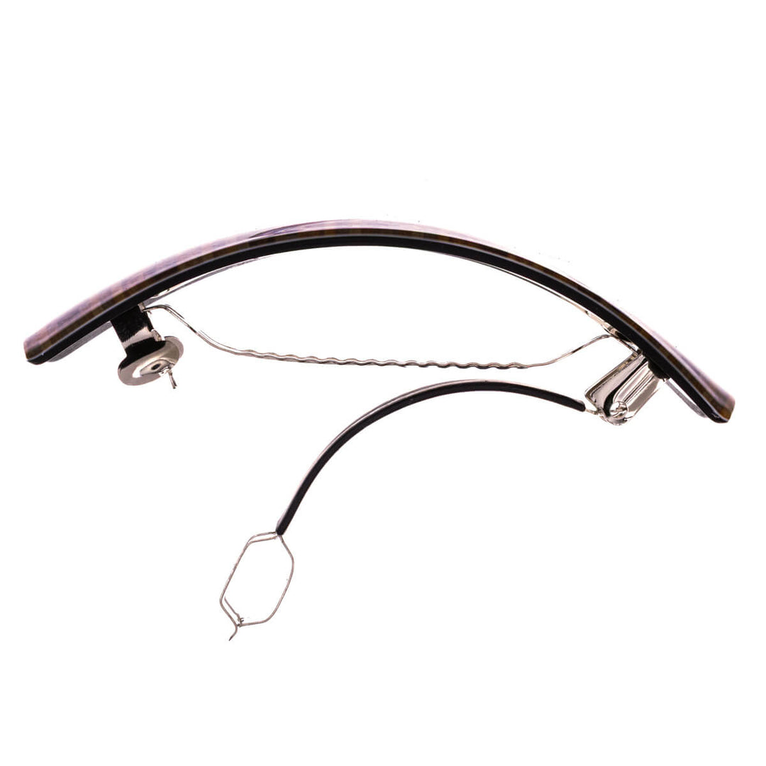 Curved rectangular hairpin parquet pattern 9 cm