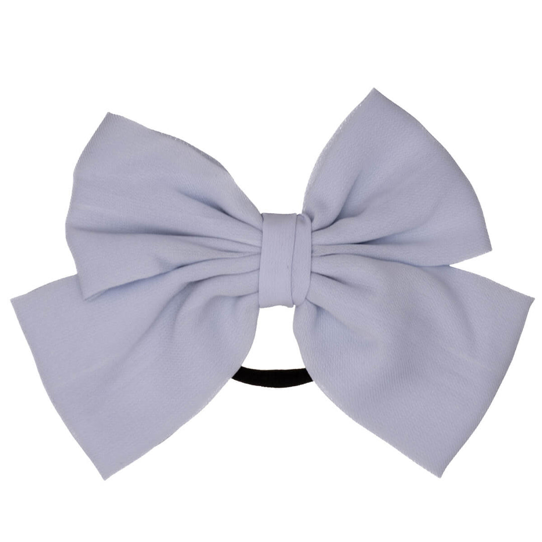 Monochrome hair bow tie hair bow 17cm