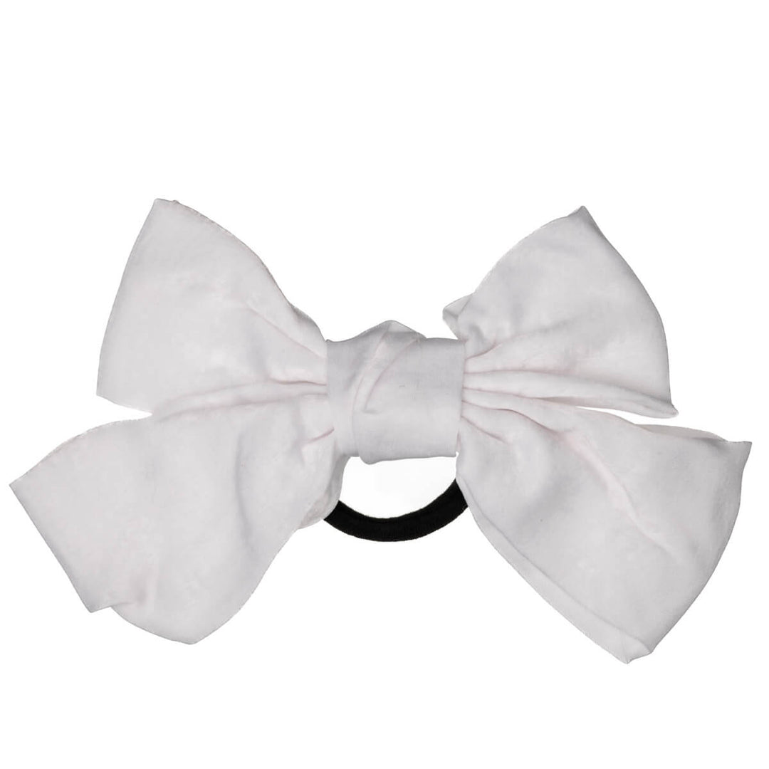 Monochrome hair bow tie hair bow 22cm