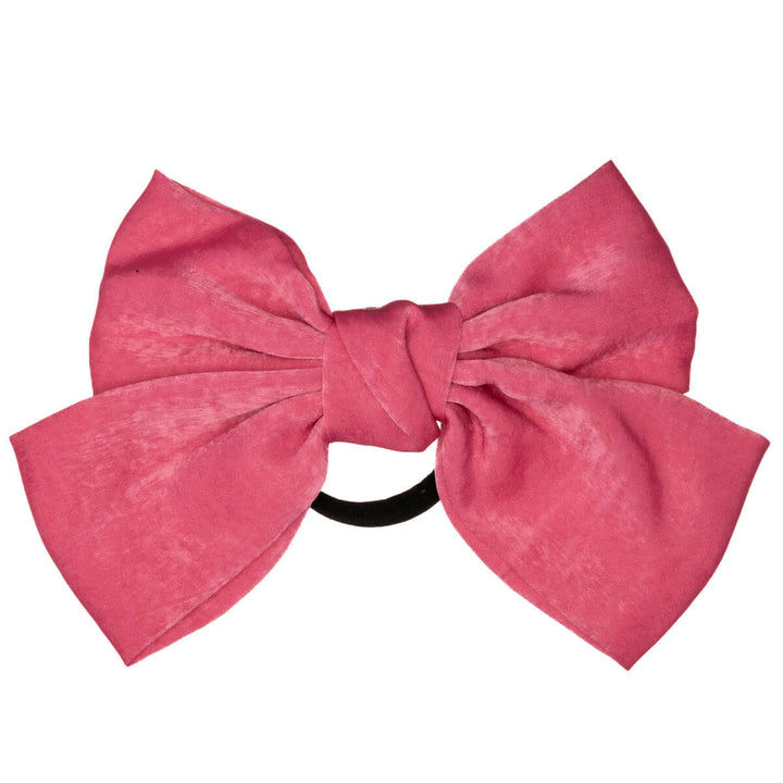 Monochrome hair bow tie hair bow 22cm