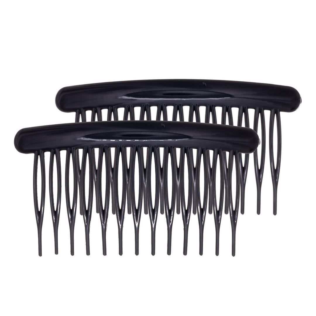 Plastic side comb 2pcs (8cm x 4.4cm)