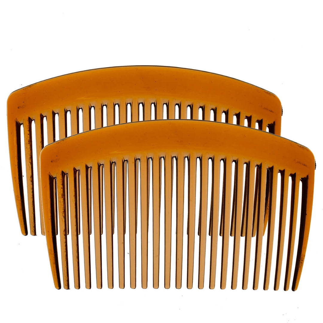 Plastic side comb with straight spikes 2pcs (8,3cm x 5cm)