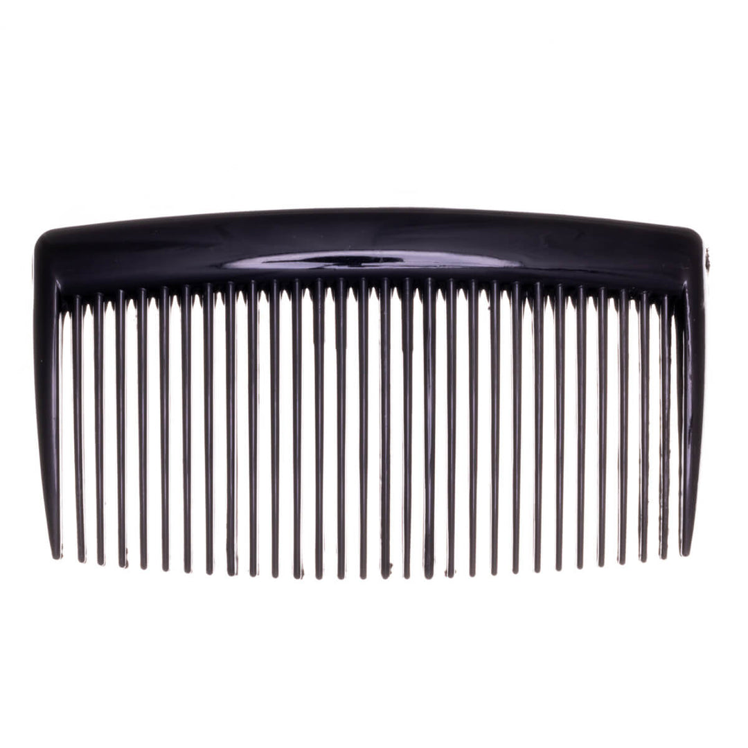 Plastic side comb with straight spikes 2pcs (8,8cm x 4,8cm)