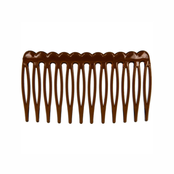 Plastic side comb 2pcs (6.8cm x 3.8cm)