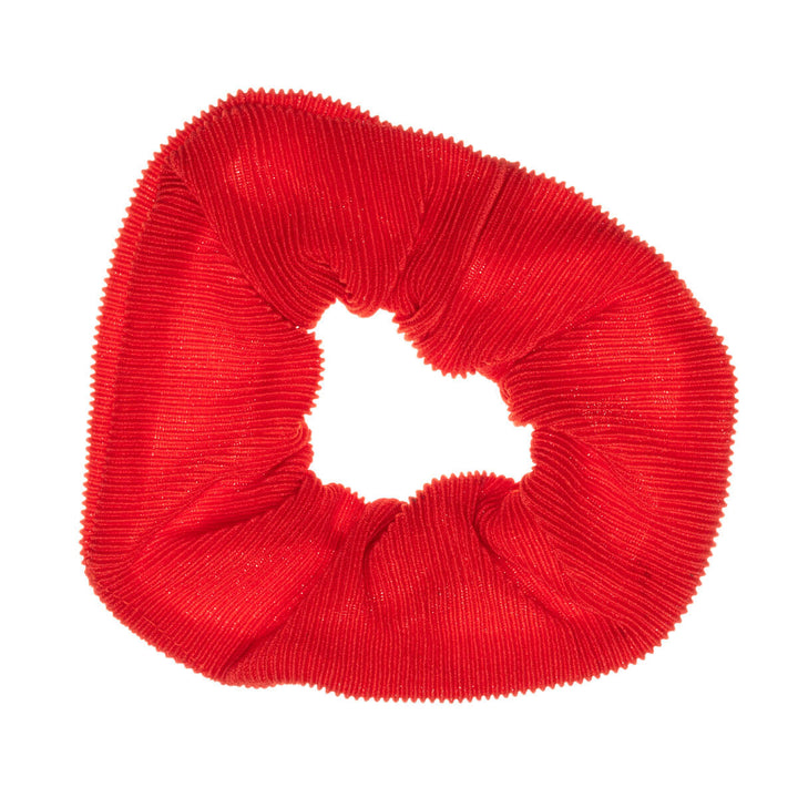 Pläterad stor scrunchie hårnål ø13cm