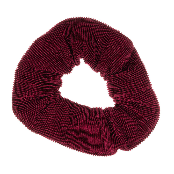 Pläterad stor scrunchie hårnål ø13cm