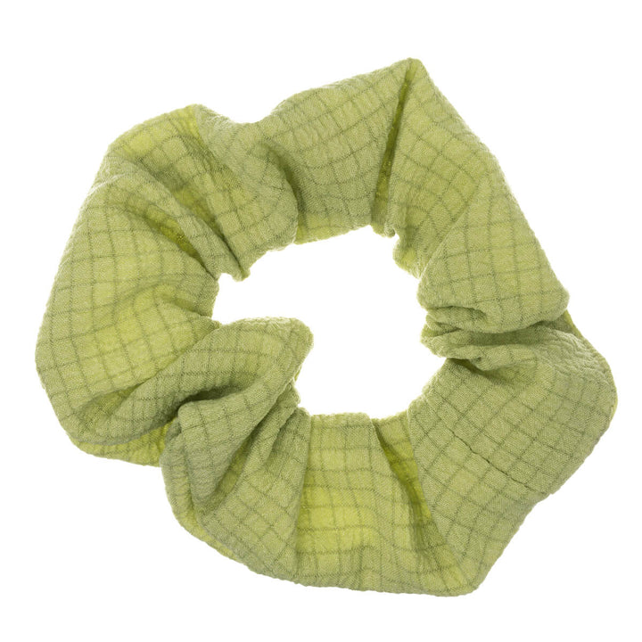 Pläd pläd scrunchie hårnål ø 10cm