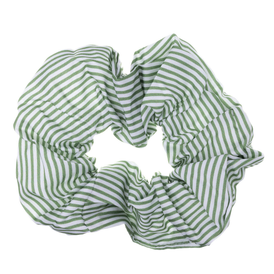 Randig scrunchie hårnål ø 10cm