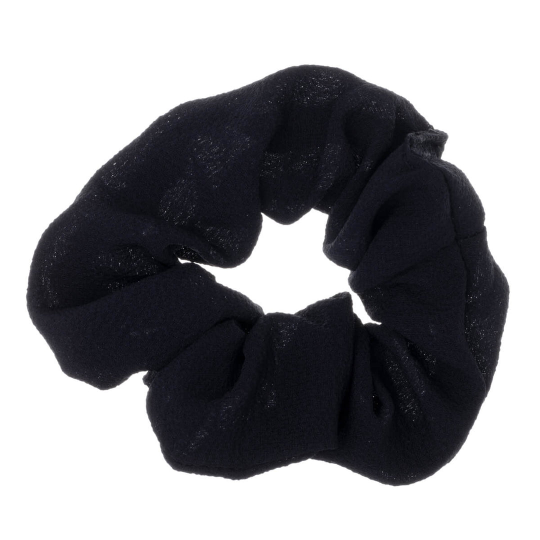 Solid coloured rough scrunchie hairpin ø 10cm