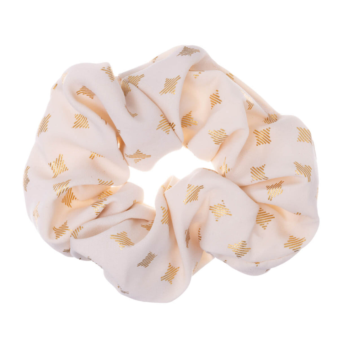 Gold pattern scrunchie hairpin ø 10cm