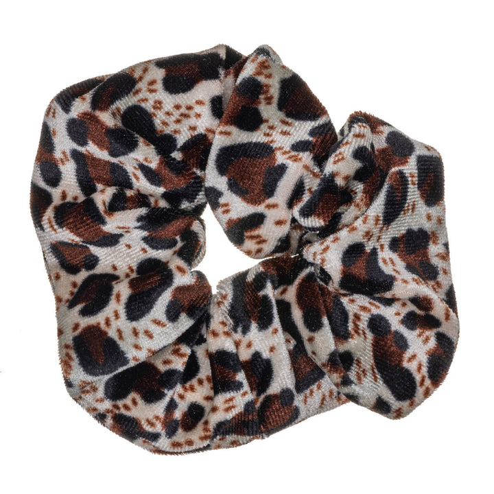 Animal scrunchie velvet hairpin ø 10cm