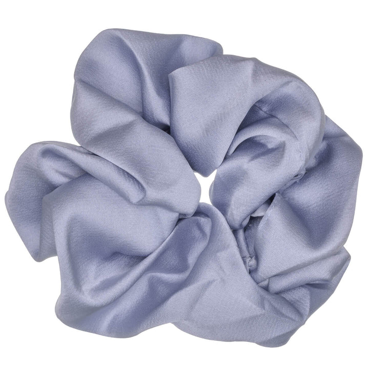 Satin scrunchie hair donut – large & soft, 14 cm