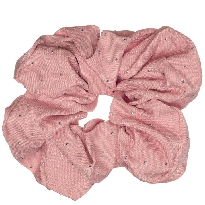 Shimmering scrunchie hair donut – large & matte finish, 14 cm