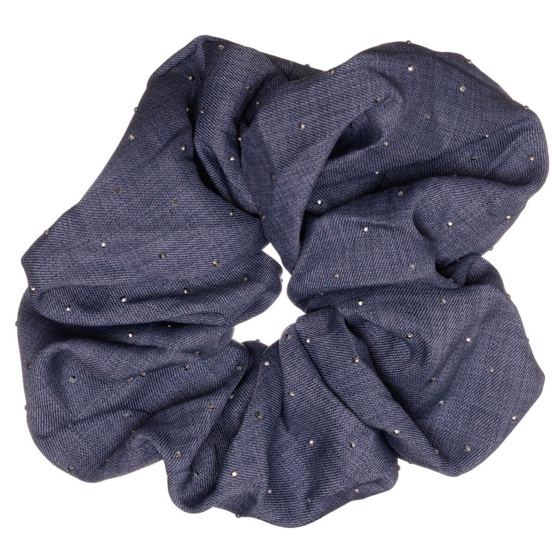 Shimmering scrunchie hair donut – large & matte finish, 14 cm