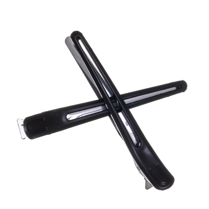 Plastic and metal hair clip with beak 9.5cm 2pcs