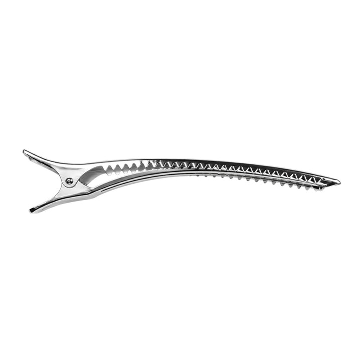 Large metal hair clip, 12.3 cm