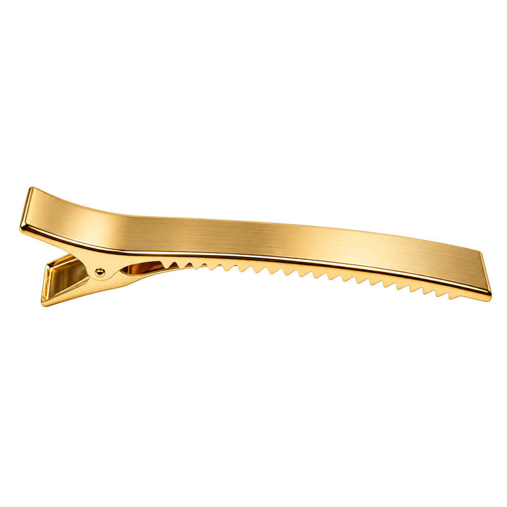 Large metal hair clip, 12.3 cm