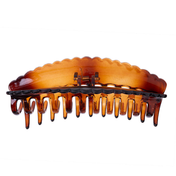 Curved giant shark tooth hair clip 14,5cm