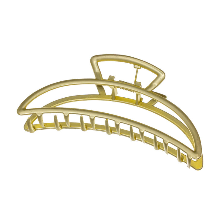 Curved metal shark tooth clip 11cm