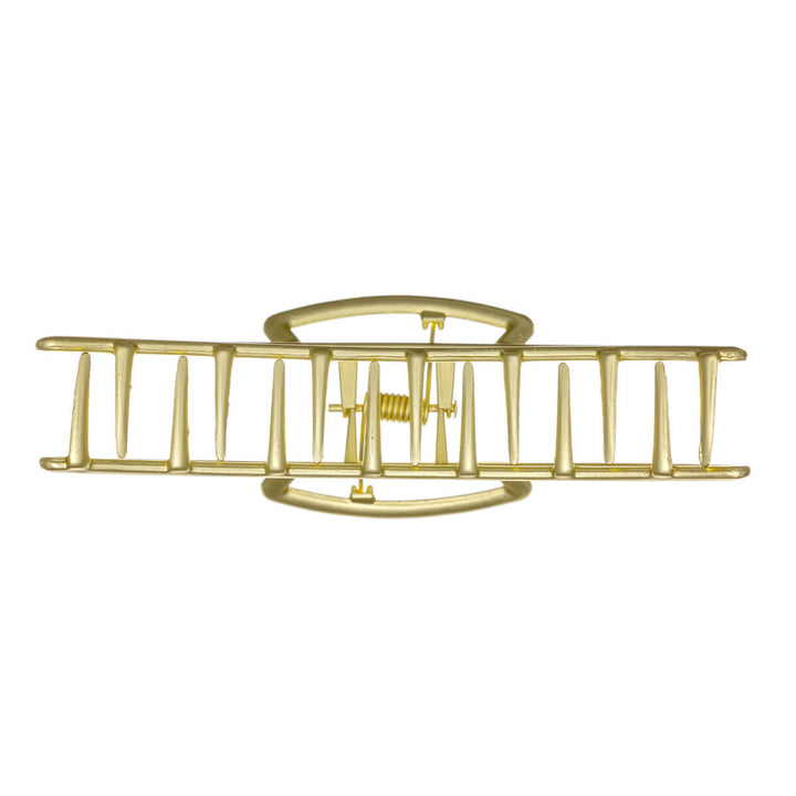 Curved metal shark tooth clip 11cm