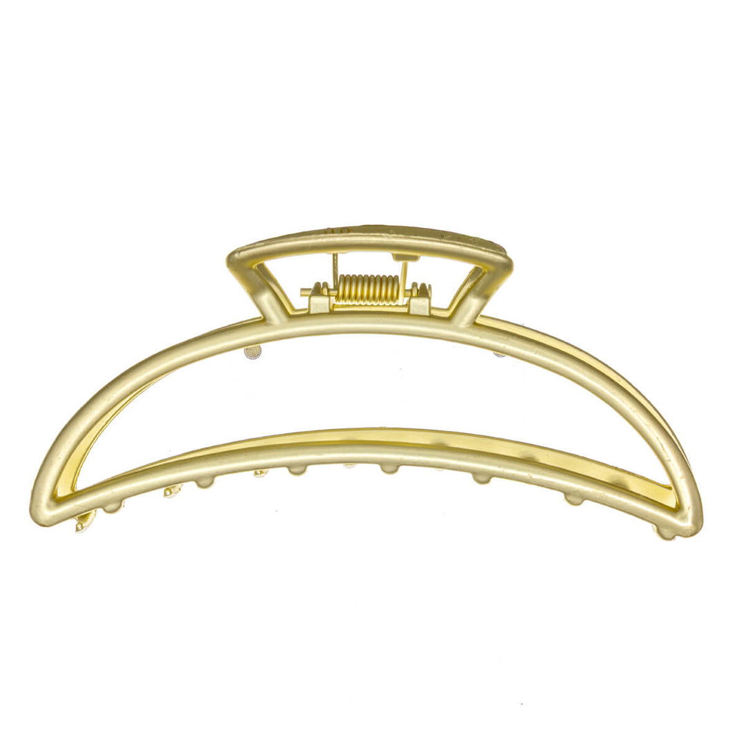 Curved metal shark tooth clip 11cm