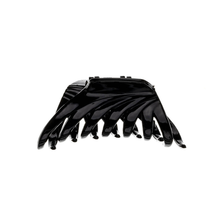 Narrow spiked shark tooth plastic hair clip 6,8cm