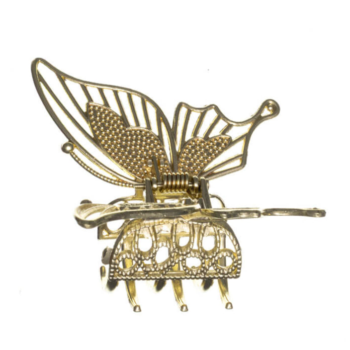 Fjäril metall hajtand 7cm