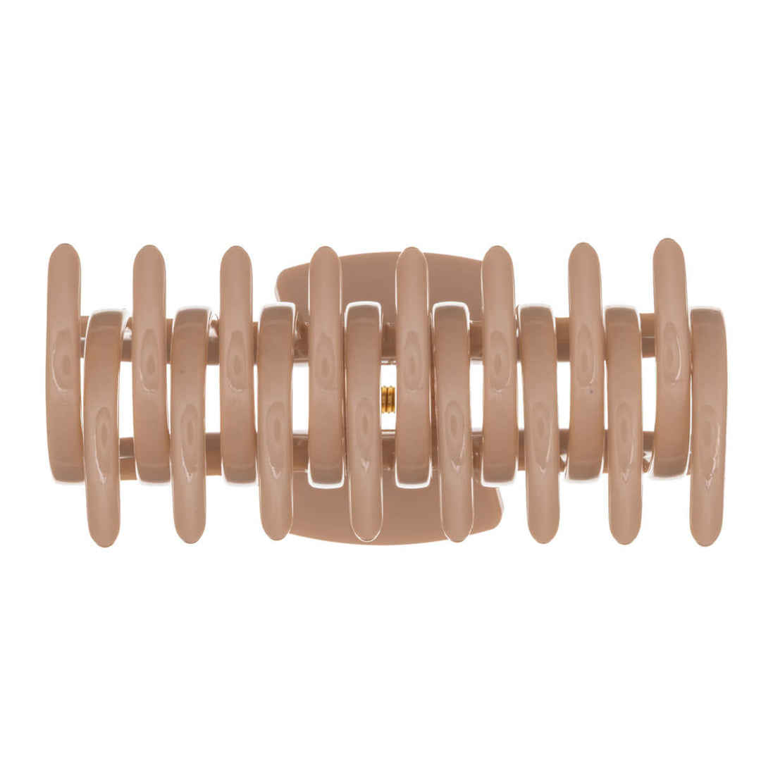 Flexibel hårklämma, plastisk hajtand, 10 cm