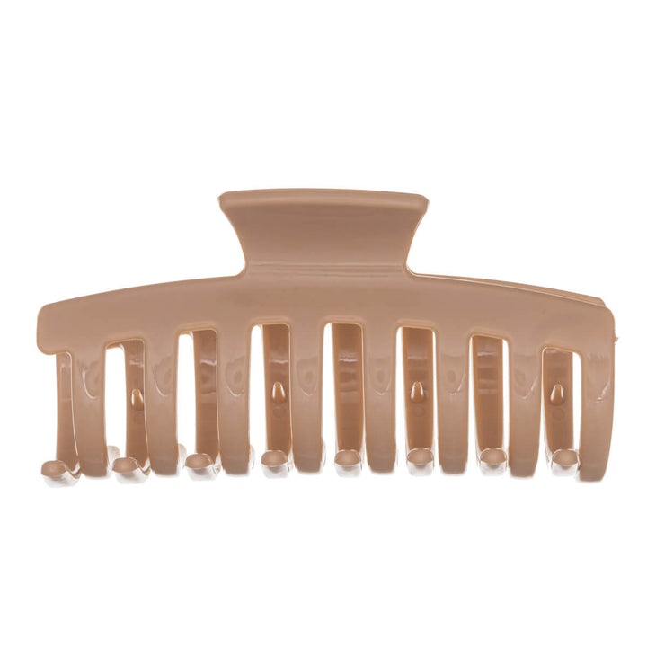 Flexibel hårklämma, plastisk hajtand, 10 cm