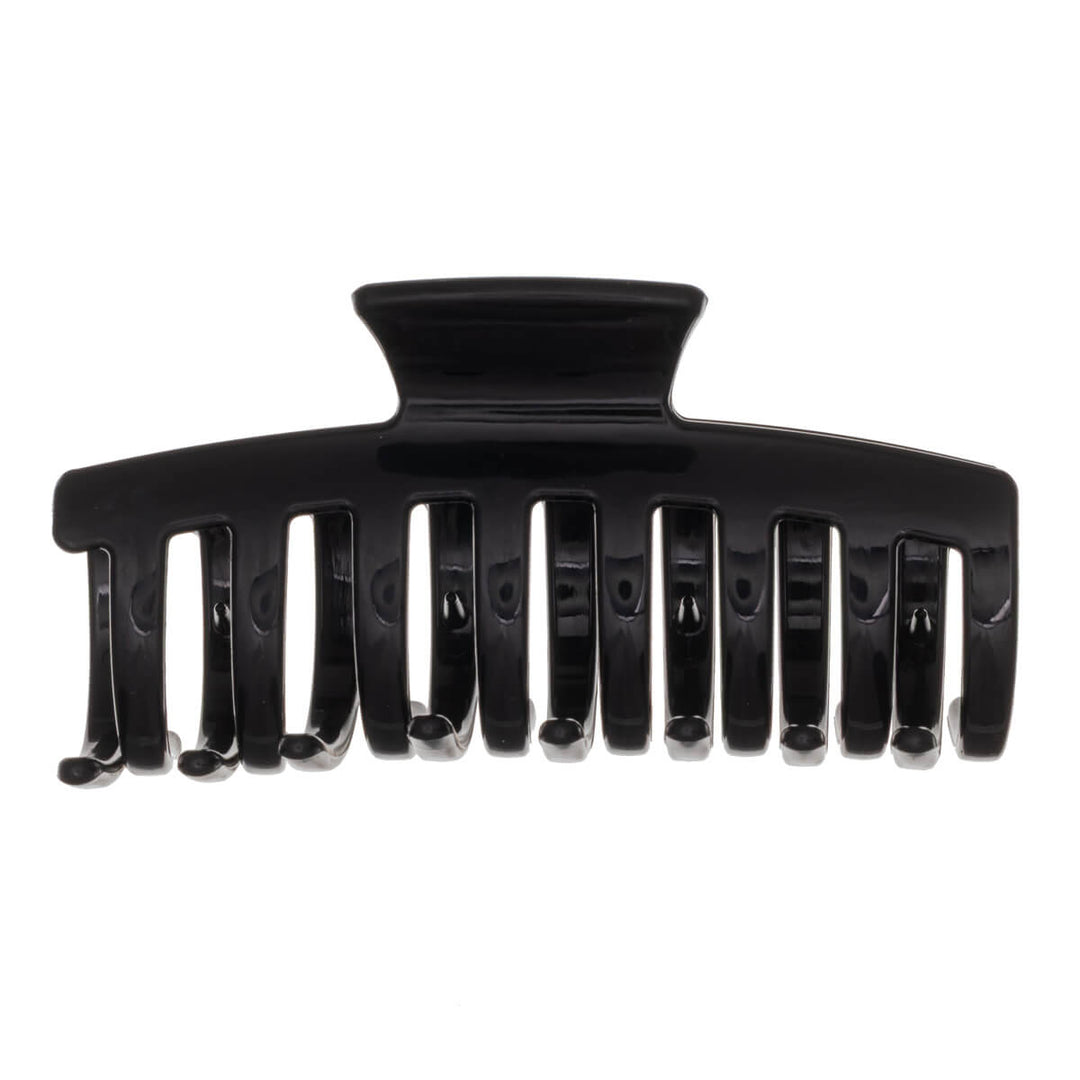 Flexibel hårklämma, plastisk hajtand, 10 cm