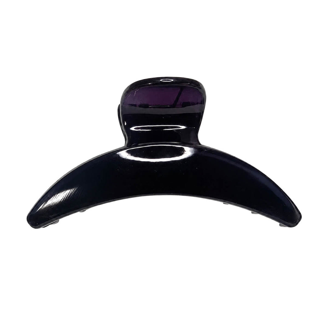 Curved, gradient-colored shark tooth hair clip, 8 cm