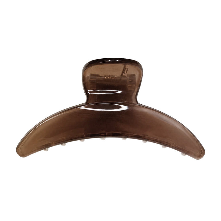 Curved, gradient-colored shark tooth hair clip, 8 cm