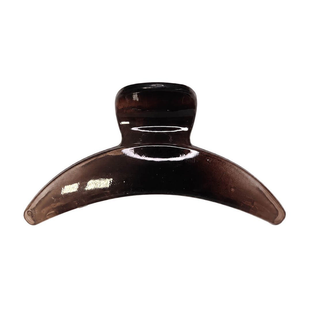 Curved, gradient-colored shark tooth hair clip, 8 cm