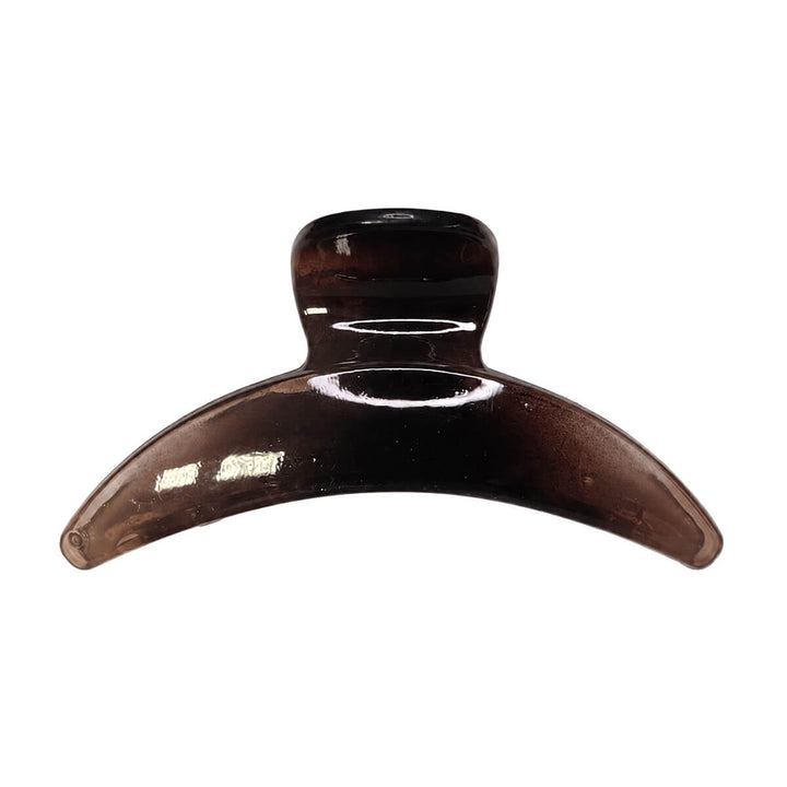 Curved, gradient-colored shark tooth hair clip, 8 cm