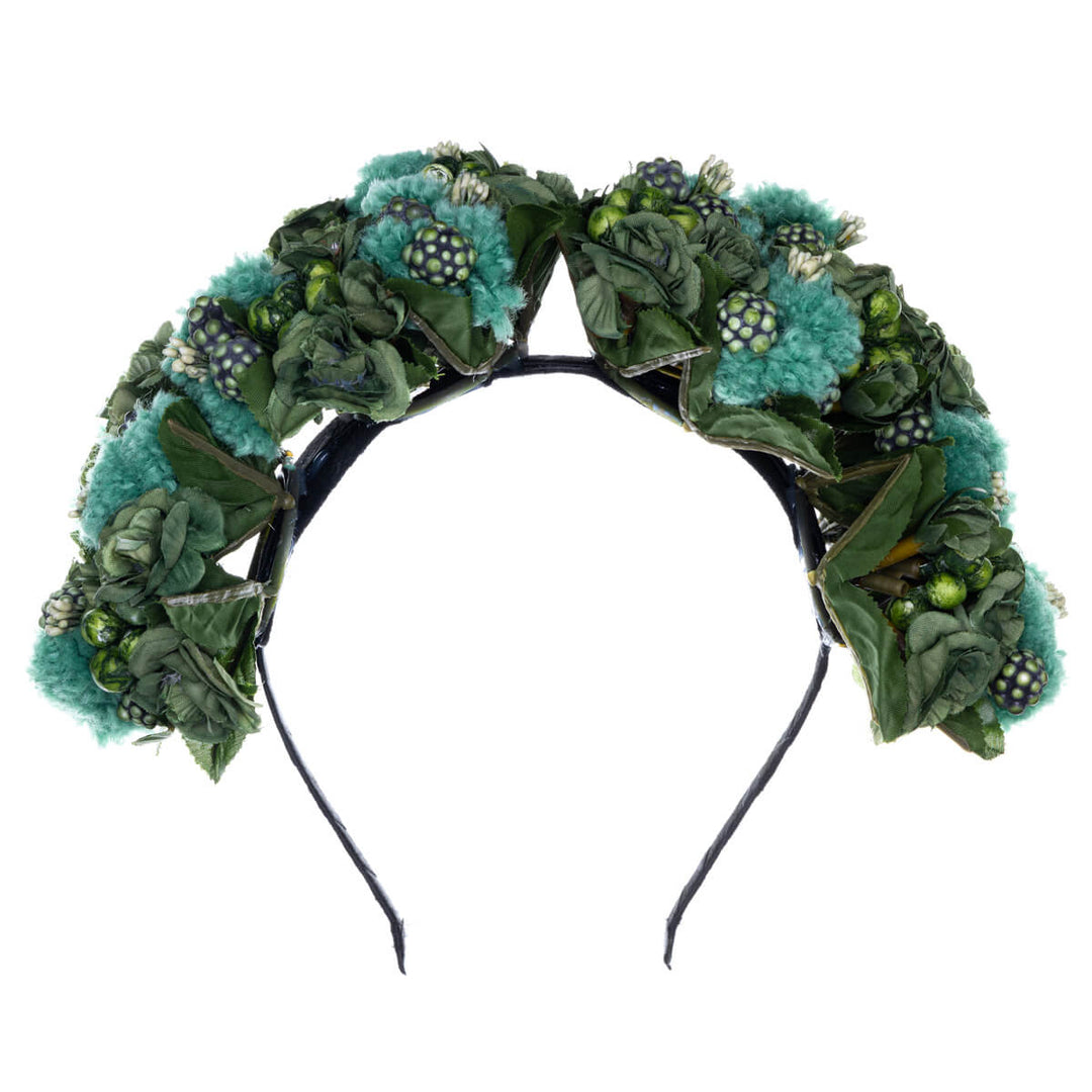 Rich flower hairband flower collar