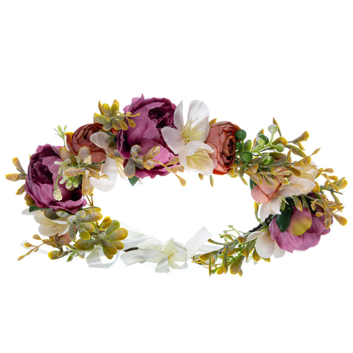 Multicoloured Flower Arrangement Flower Wreath