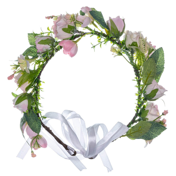 Pale Roses for Flower Wreath