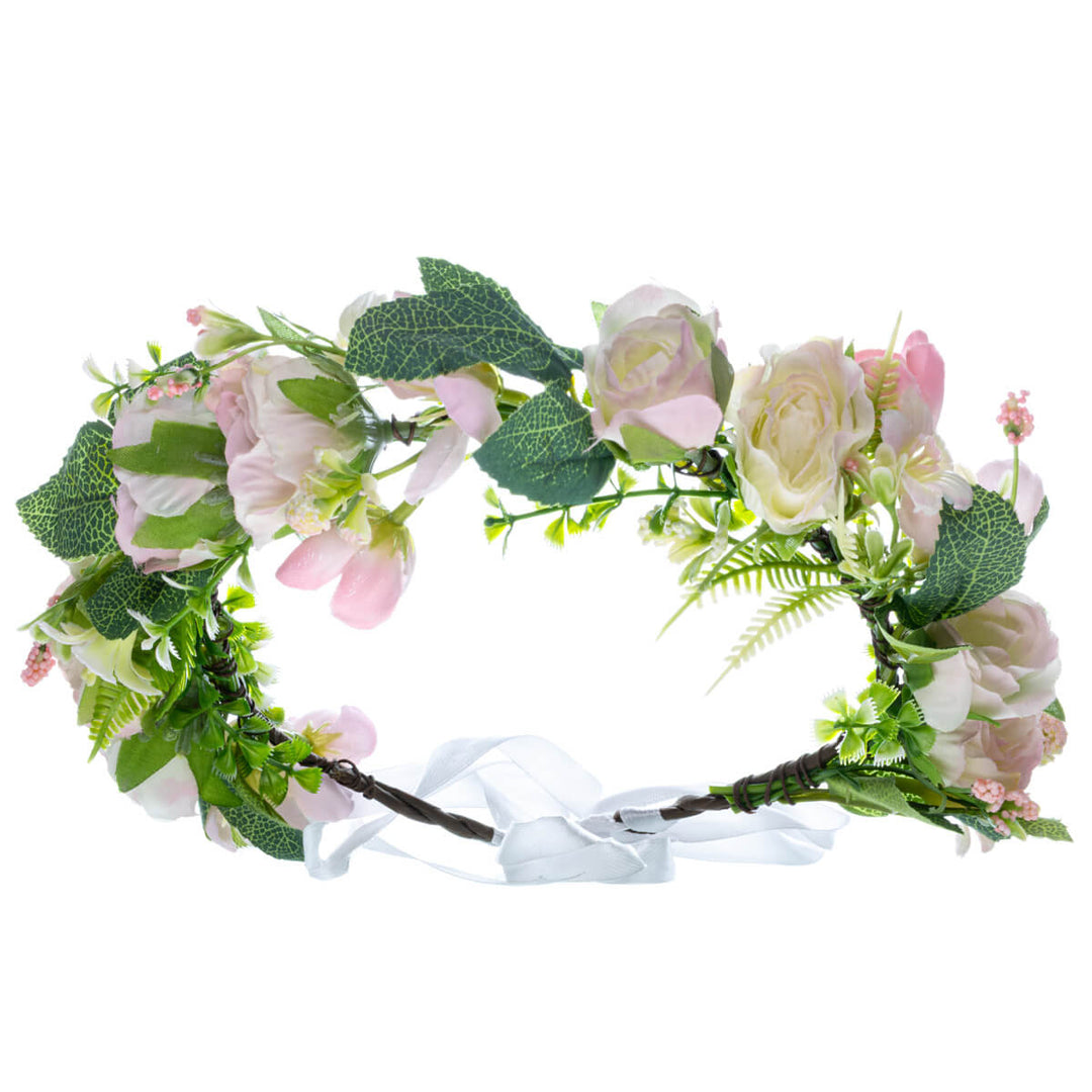 Pale Roses for Flower Wreath
