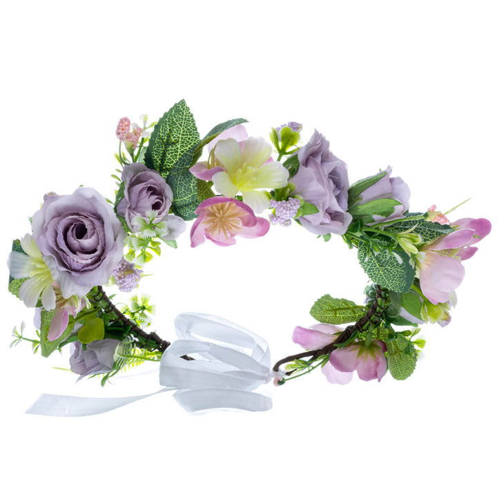 Pale Roses for Flower Wreath