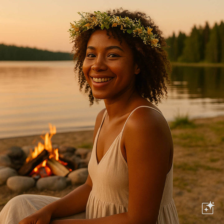 Bountiful Flower-krans från Kidney Blossoms
