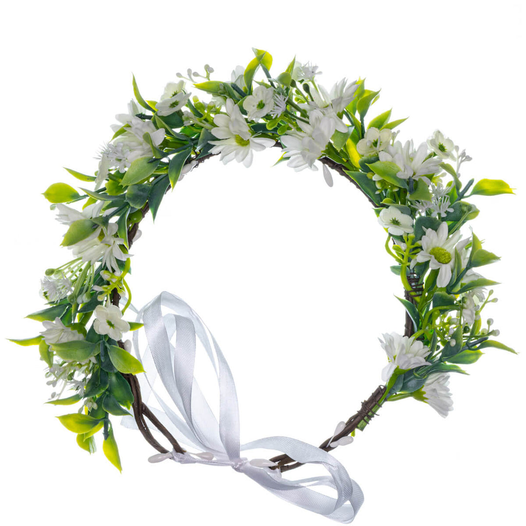 Flower Wreath of Small Sunflowers