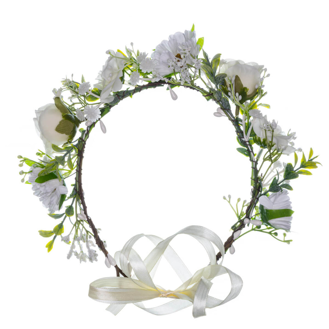 Wreath of White Flowers