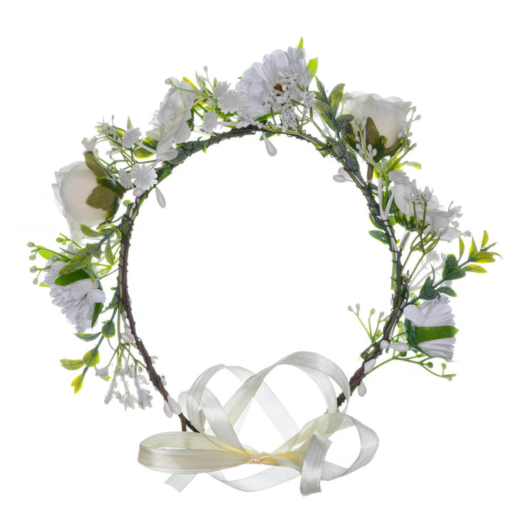 Wreath of White Flowers