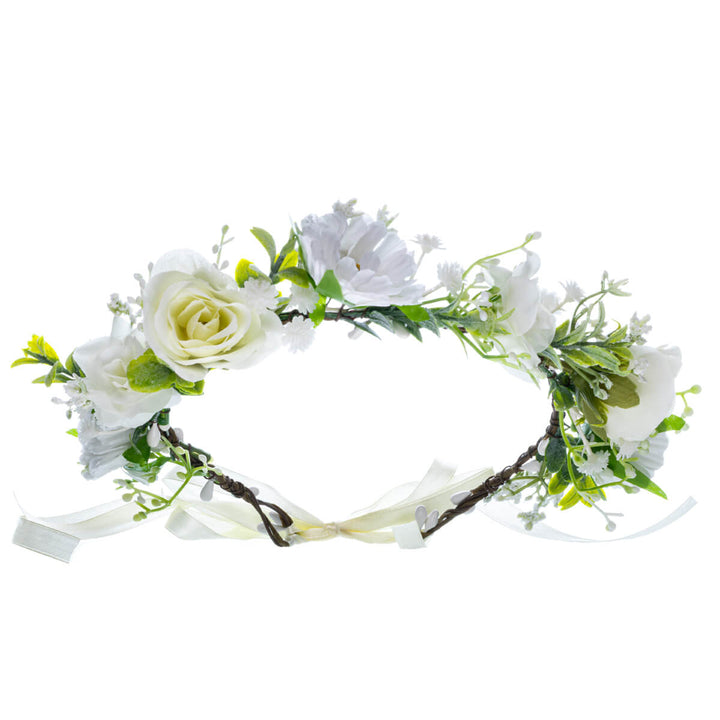Wreath of White Flowers