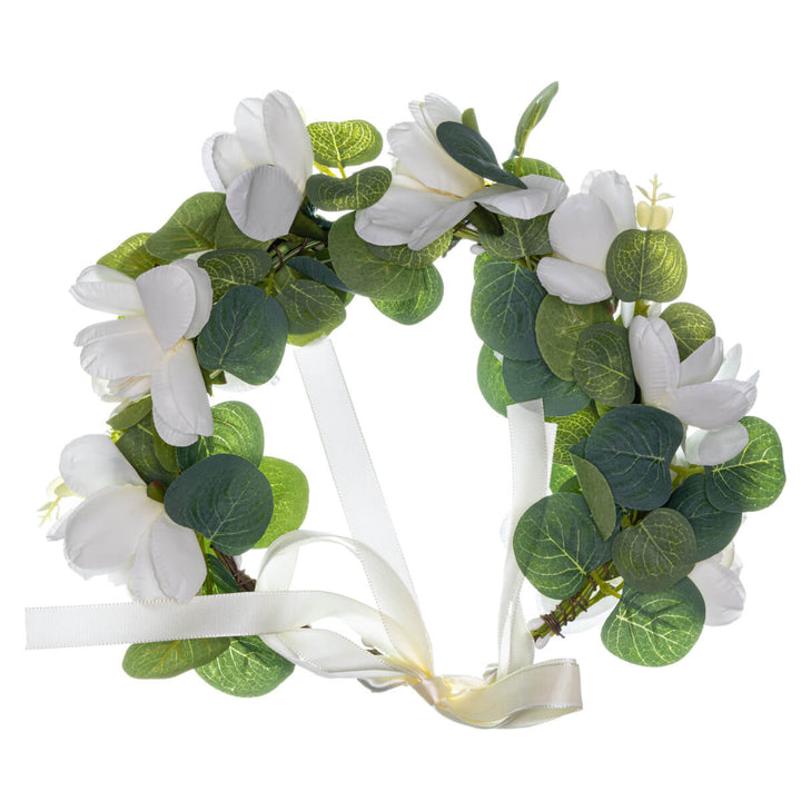 Wreath of White Gardenias