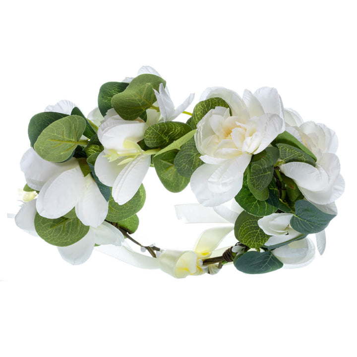 Wreath of White Gardenias