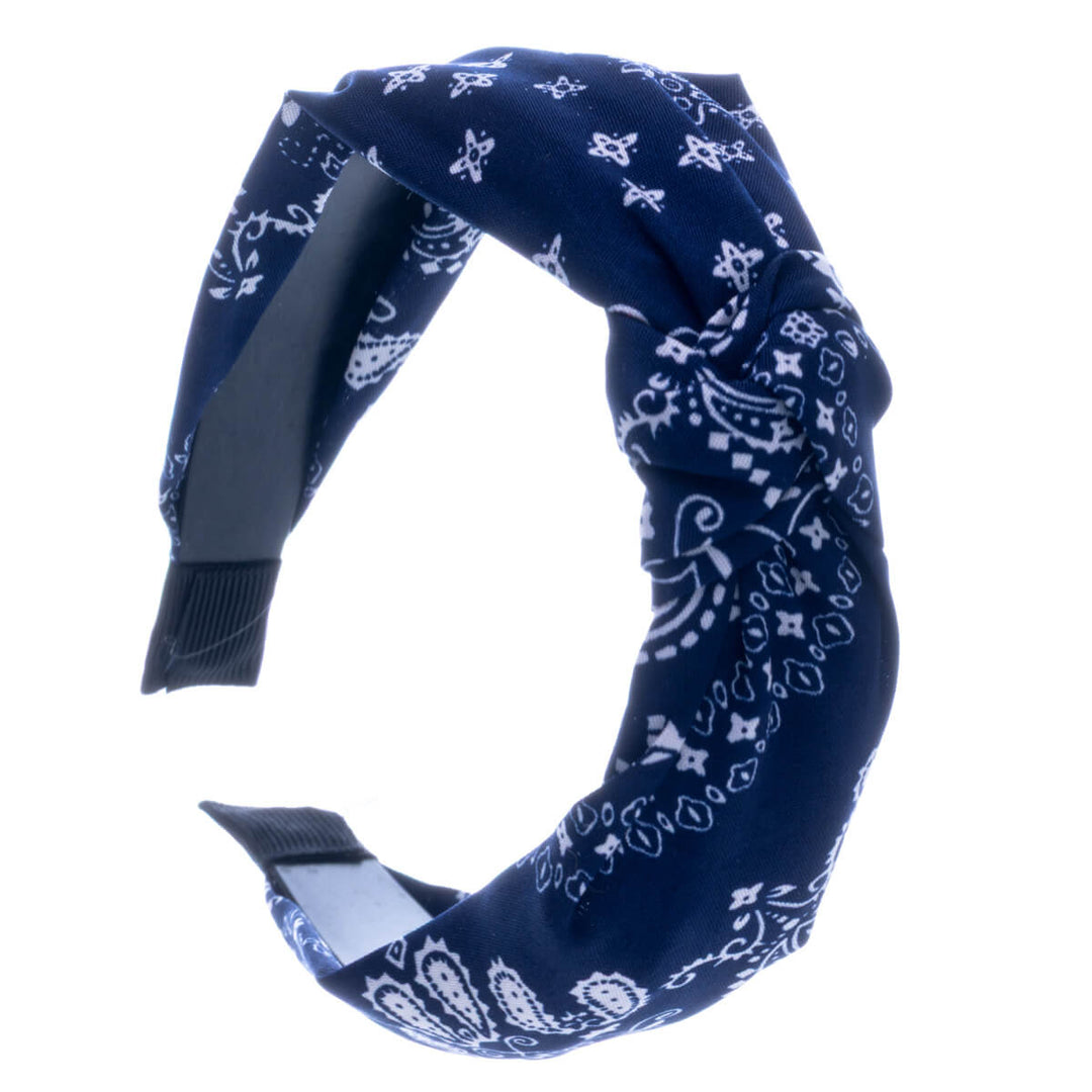 Bandana hårband med knut 2,9cm